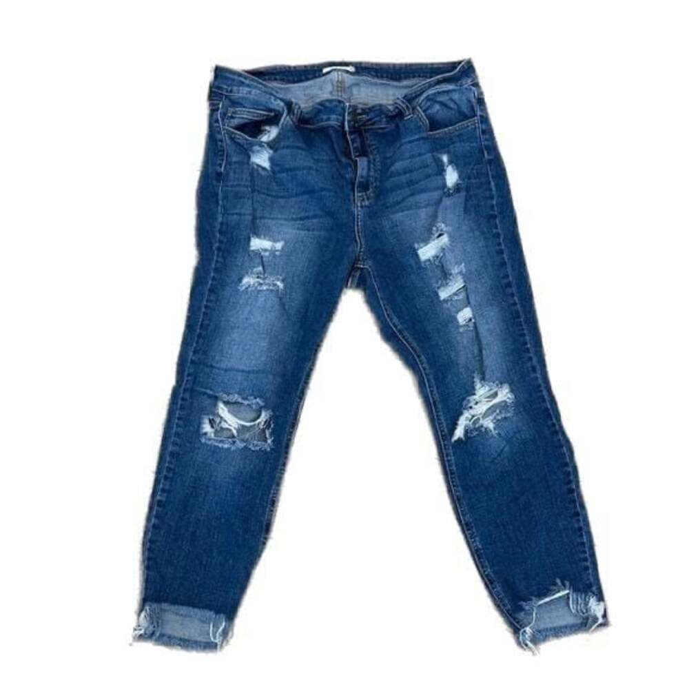Ms. Cello Plus Size High Rise Skinny Jeans Size 18